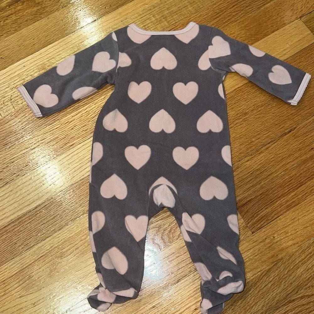 Baby Girl Carter’s Fleece Onesie